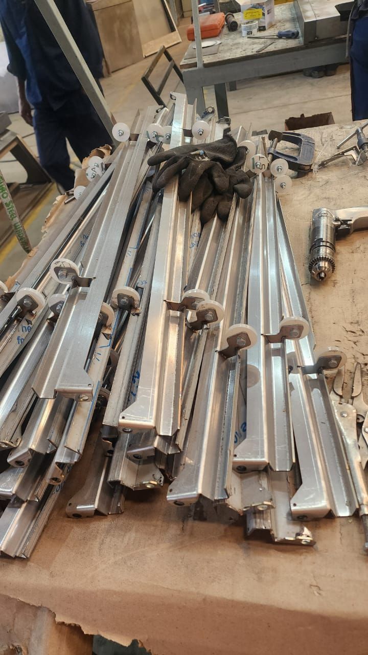 metal pipes